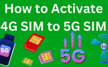 How to Activate a 5G SIM as a 4G SIM on Cashstark