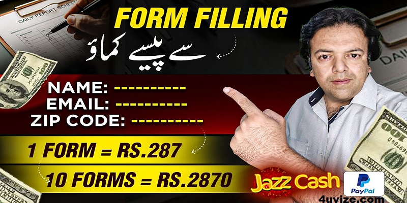 Earn Money Online By Small Form Filling Tasks by 4uvize